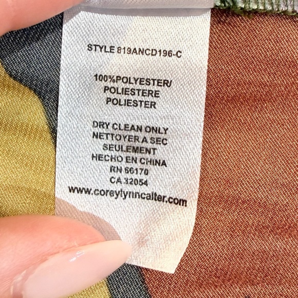 Women’s ANTHROPOLOGIE COREY LYNN CALTER Zebra print multi wrap maxi dress- Sz S - Picture 8 of 8